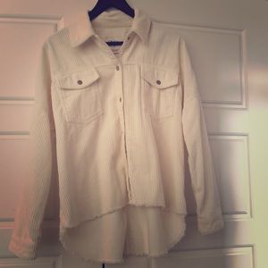 Corduroy jacket - ivory